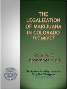 Effect of marijuana legalization and commercialization in Colorado